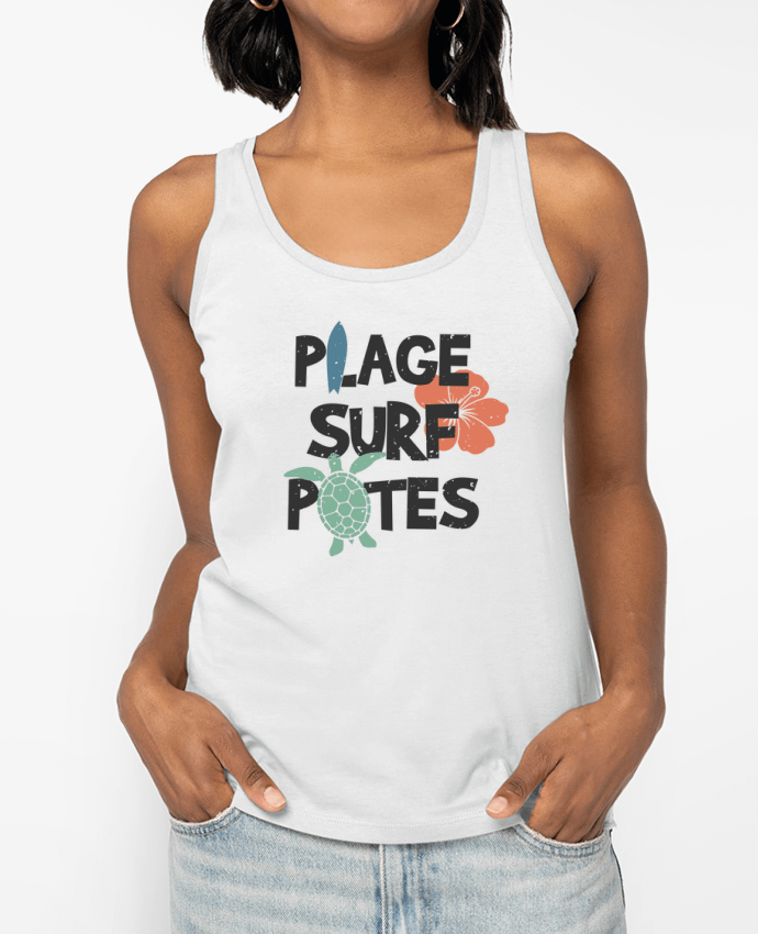 Débardeur Plage Surf Potes Par tunetoo