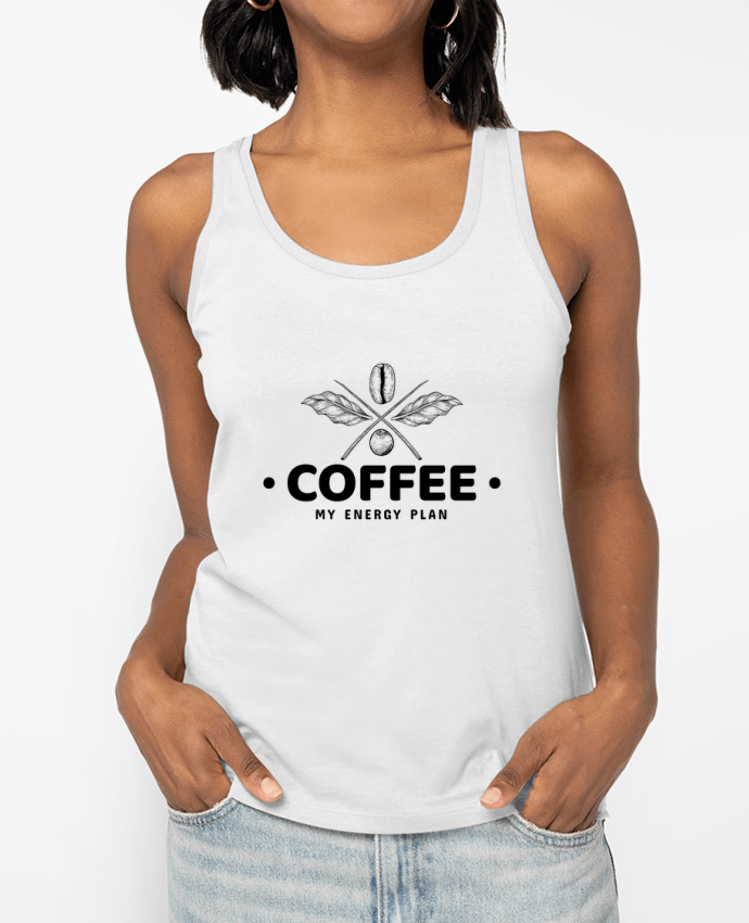 Débardeur Coffee my energy plan Par Bossmark