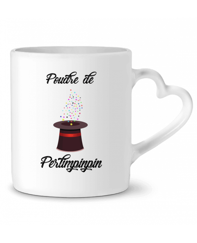 Mug coeur Poudre de Perlimpinpin VS Merlin par tunetoo