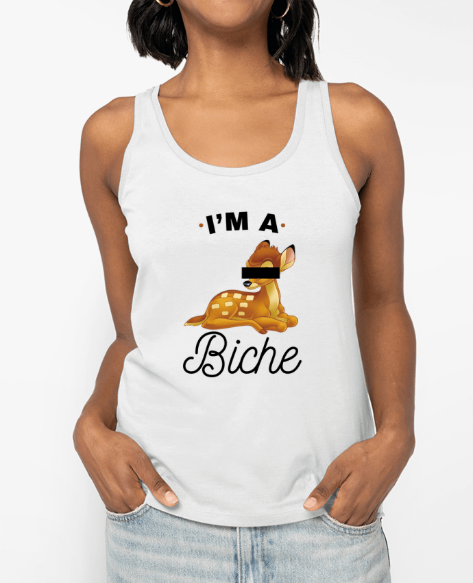 Débardeur I'm a biche Par La boutique de Laura