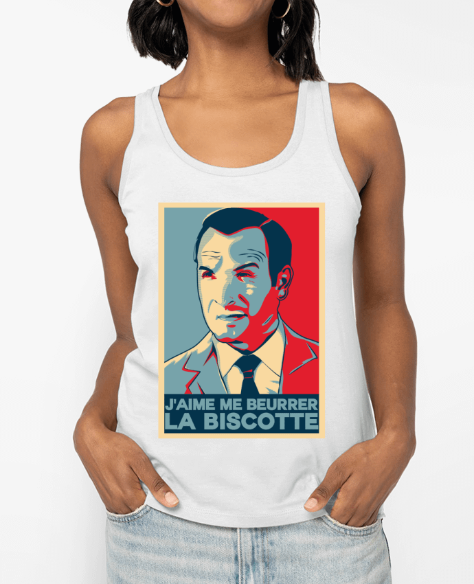 Débardeur OSS 117 la biscotte Par PTIT MYTHO