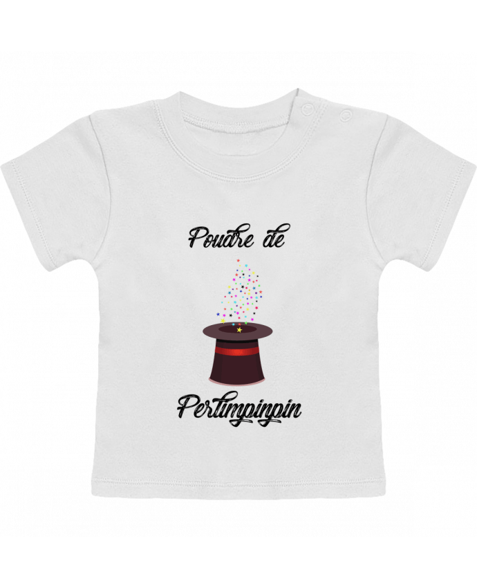 T-shirt bébé Poudre de Perlimpinpin VS Merlin manches courtes du designer tunetoo
