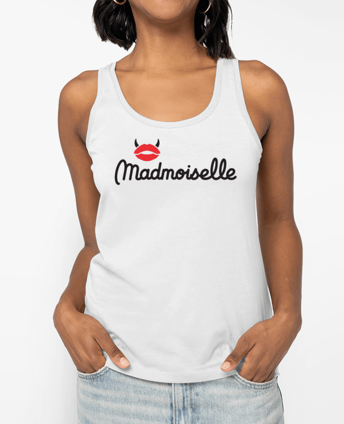 Débardeur Madmoiselle + logo Par Madmoiselle Rose