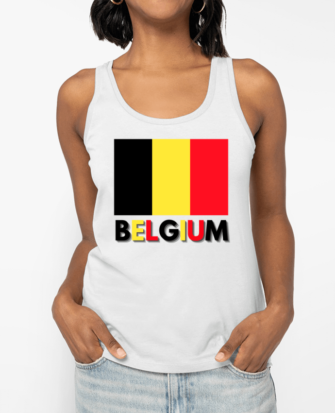 Débardeur Drapeau Belgium Par Anastasia