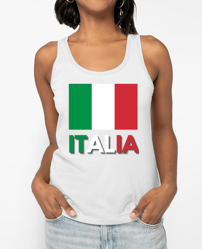 Débardeur Drapeau Italie Par Anastasia