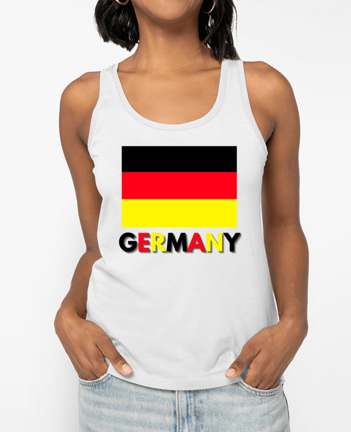Débardeur Drapeau Allemagne Par Anastasia