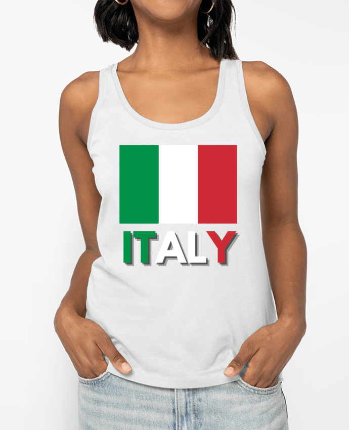 Débardeur Drapeau Italie Par Anastasia