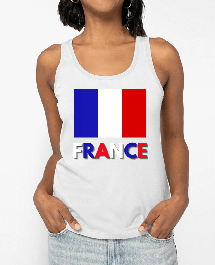 Débardeur Drapeau France Par Anastasia