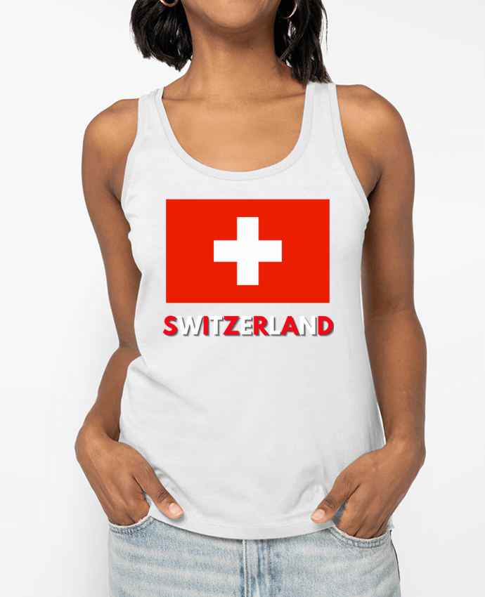 Débardeur Drapeau suisse Par Anastasia