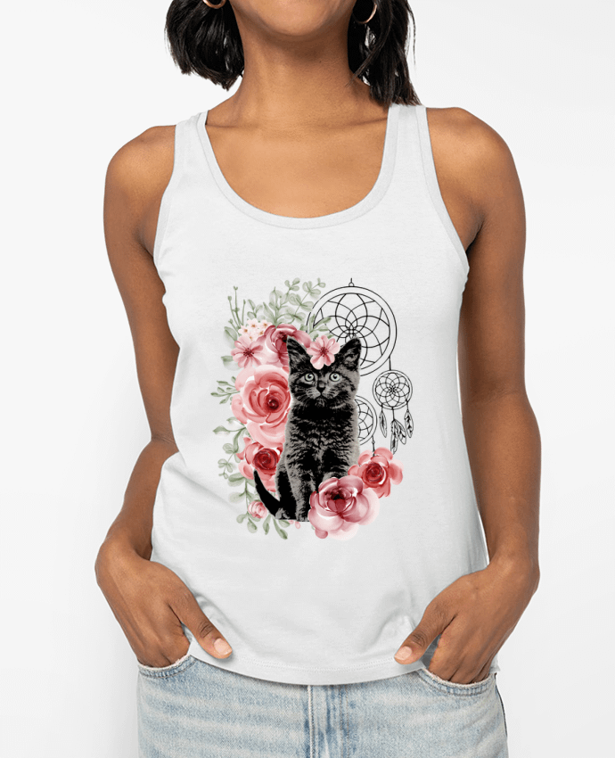 Débardeur Chat BOHO Par Ladies