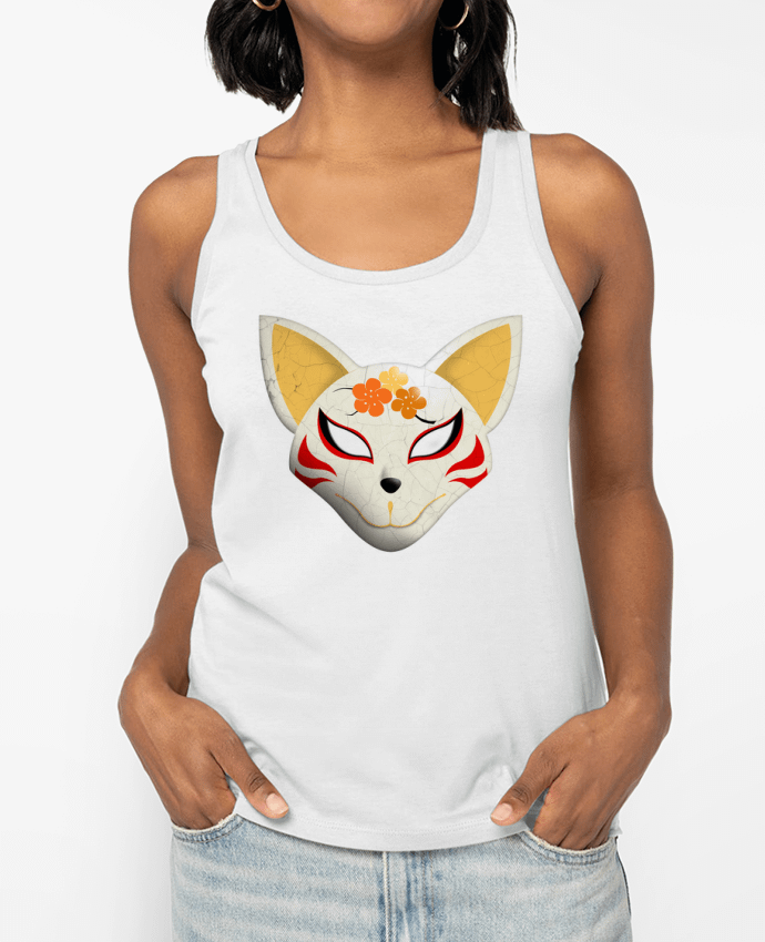 Débardeur Masque renard kabuki Par Lamouchenoire