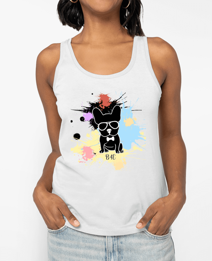 Débardeur Bouledogue peinture diverses Par Toncadeauperso