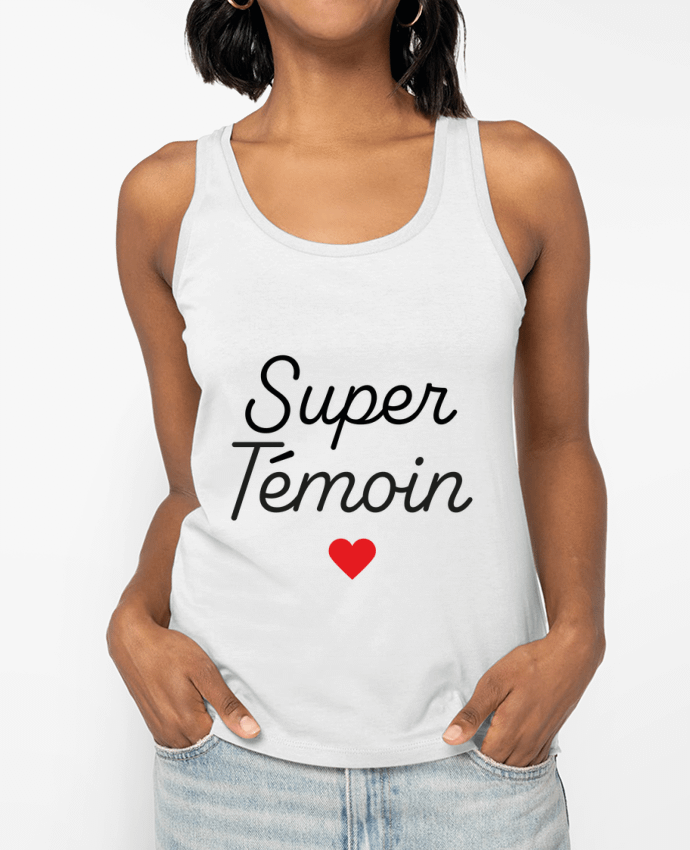 Débardeur Super Témoin Par Mademoiselle Polly