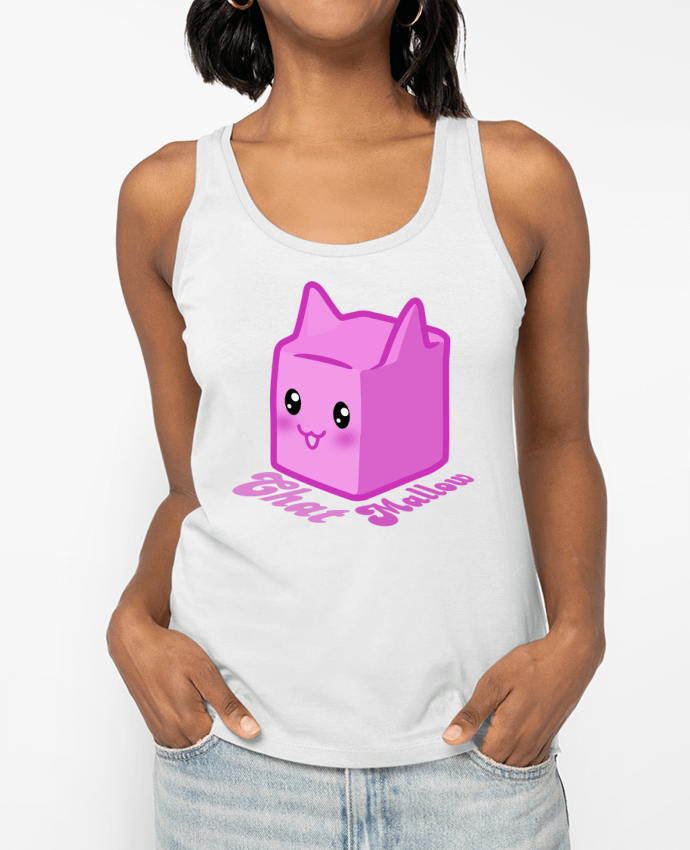 Débardeur Chat Mallow Par Lamouchenoire