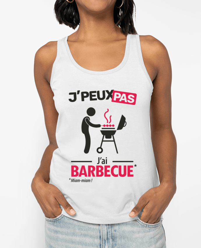 Débardeur J'peux pas j'ai barbecue ! Par LilouZen