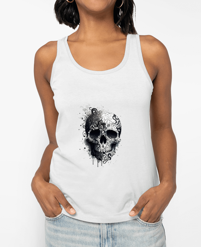 Débardeur Skull Art Par Kraazy