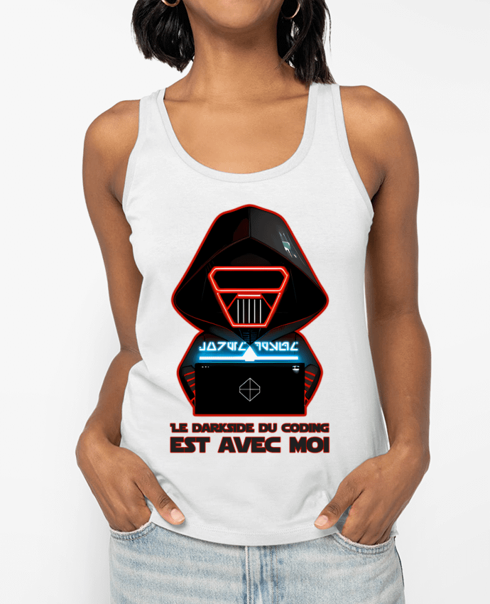 Débardeur Le DarkSide du coding est avec moi. Par ALXCOOZ1 DESIGN
