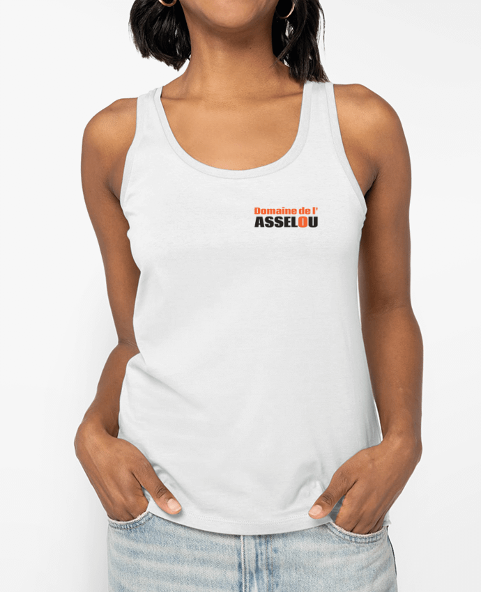Débardeur Asselou Logo blanc Par Asselou
