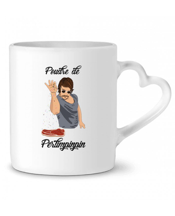 Mug Heart Poudre de Perlimpinpin VS Salt Bae by tunetoo