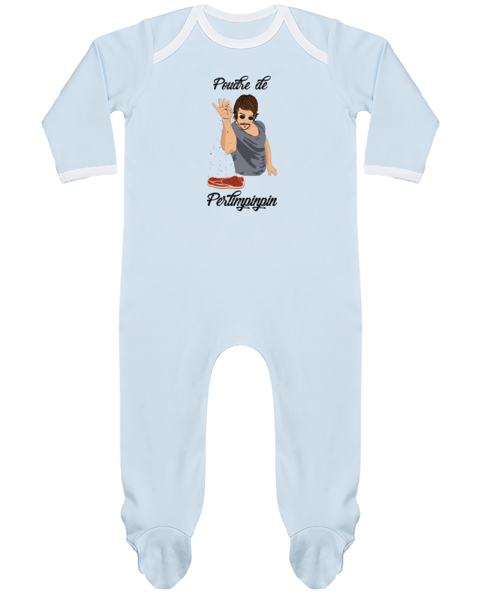 Body Pyjama Bébé Poudre de Perlimpinpin VS Salt Bae par tunetoo