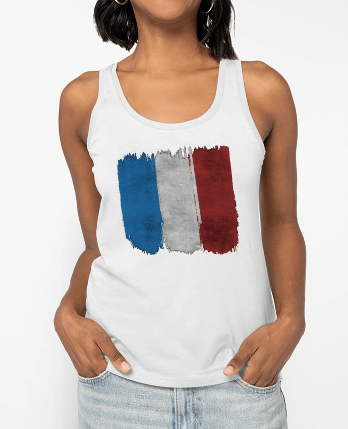 Débardeur Drapeau Français Par KronoArt
