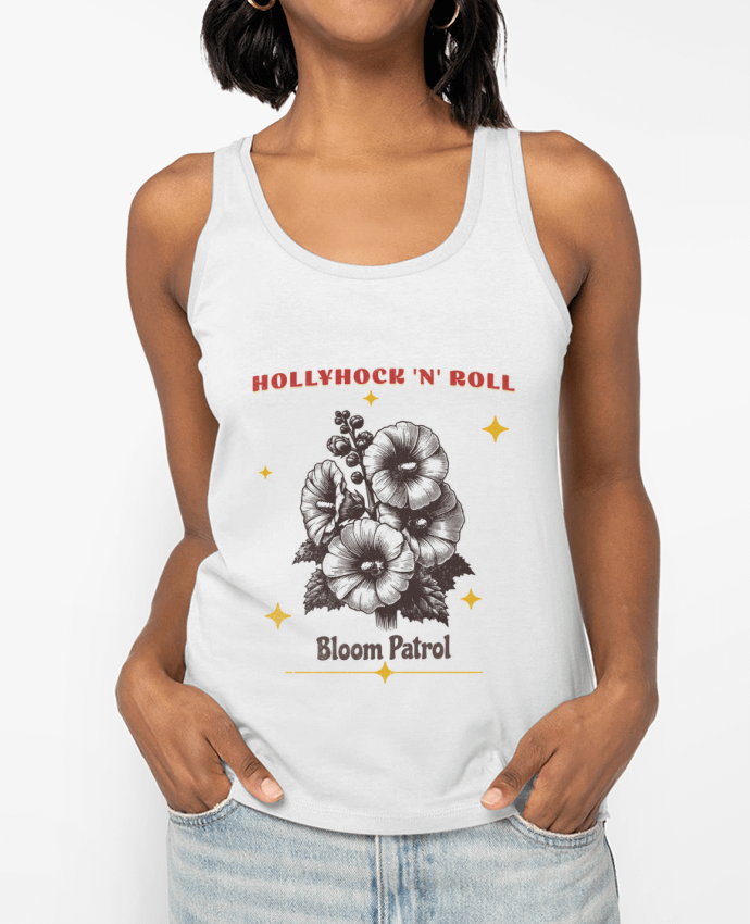 Débardeur Hollyhock 'n' Roll Par Mona Designs