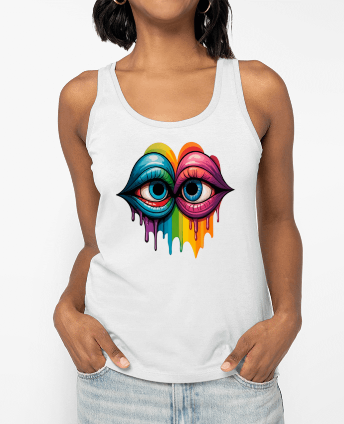 Débardeur LOOK AT ME Par 33designerarte