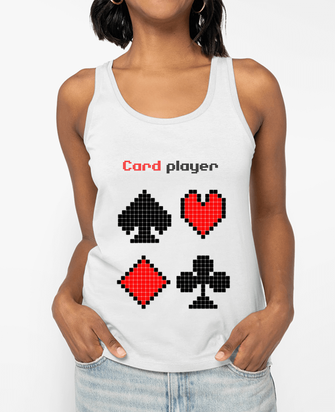 Débardeur Rigged Poker - Pixel Art - Card Player Par Rigged Poker Shop