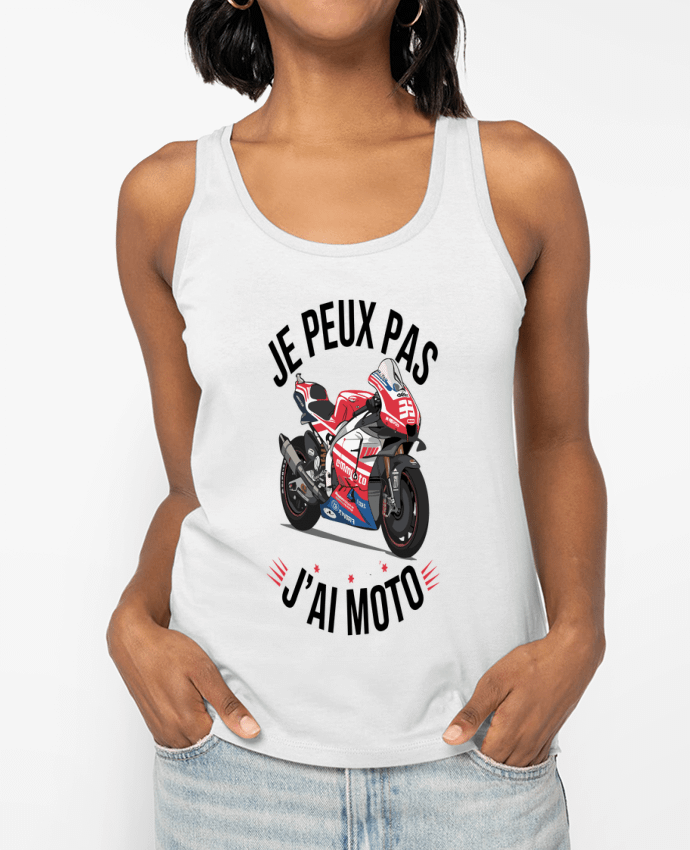Débardeur je peux pas j'ai moto Par bwilfy