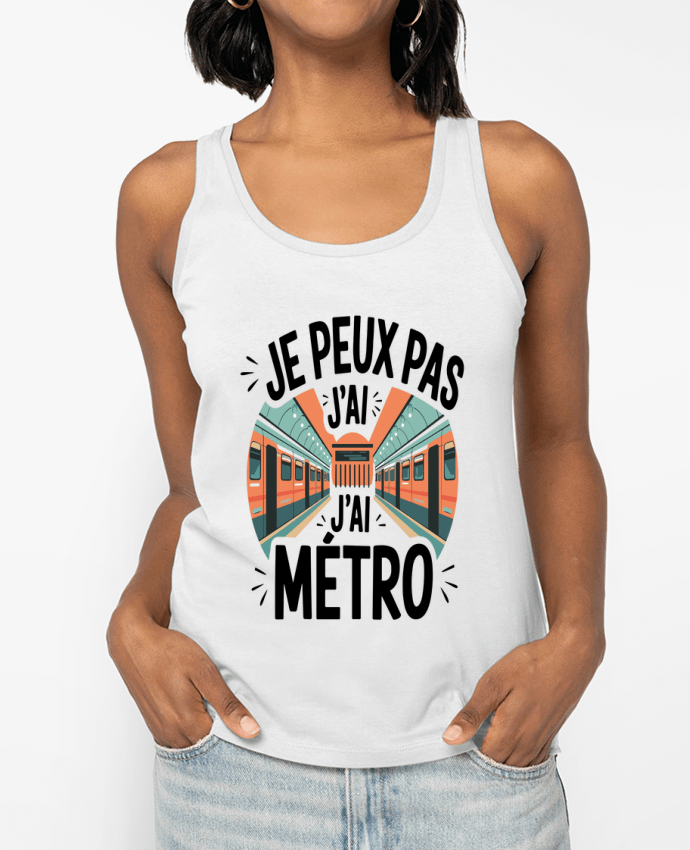 Débardeur je peux pas j'ai metro Par bwilfy