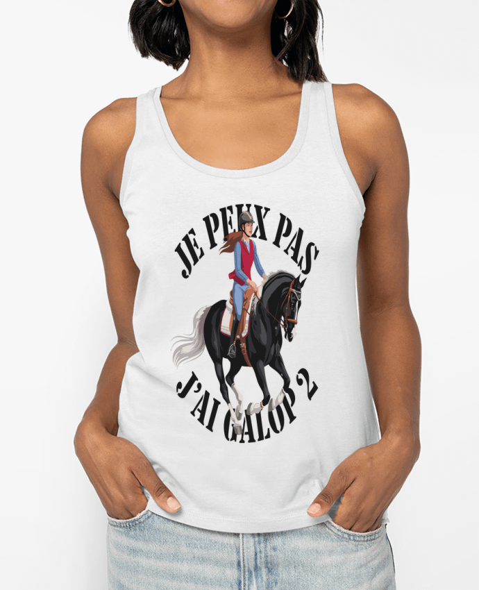 Débardeur je peux pas j'ai galop2 Par bwilfy
