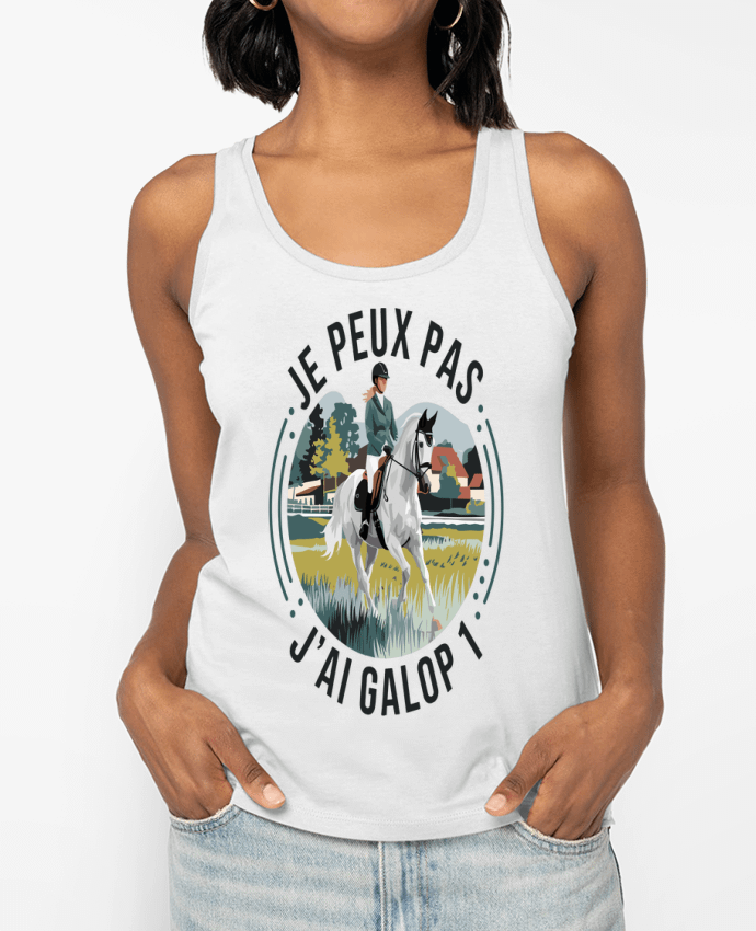 Débardeur je peux pas j'ai galop1 Par bwilfy