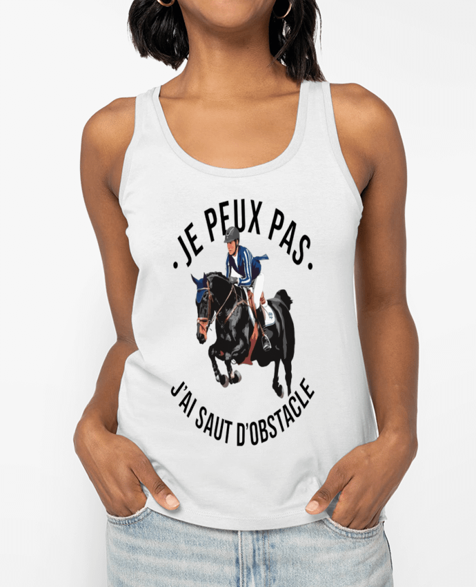 Débardeur je peux pas j'ai saut d'obstacle Par bwilfy