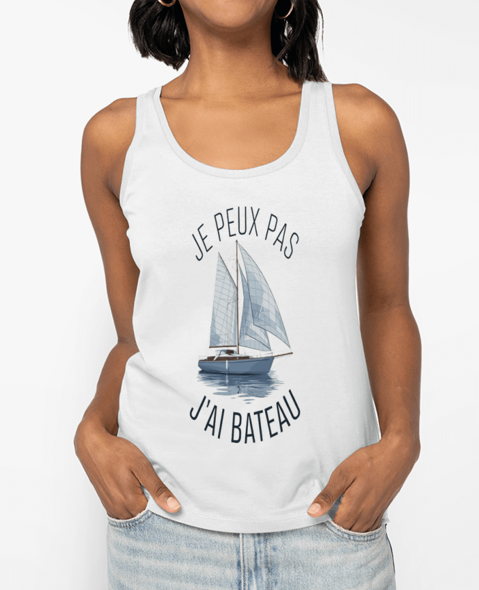 Débardeur je peux pas j'ai bateau Par bwilfy