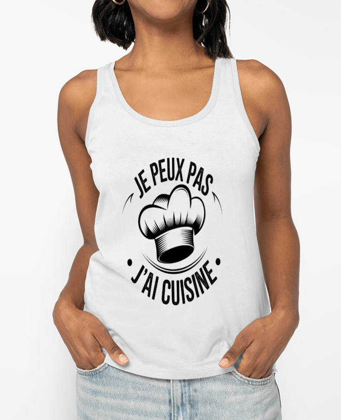 Débardeur je peux pas j'ai cuisine Par bwilfy