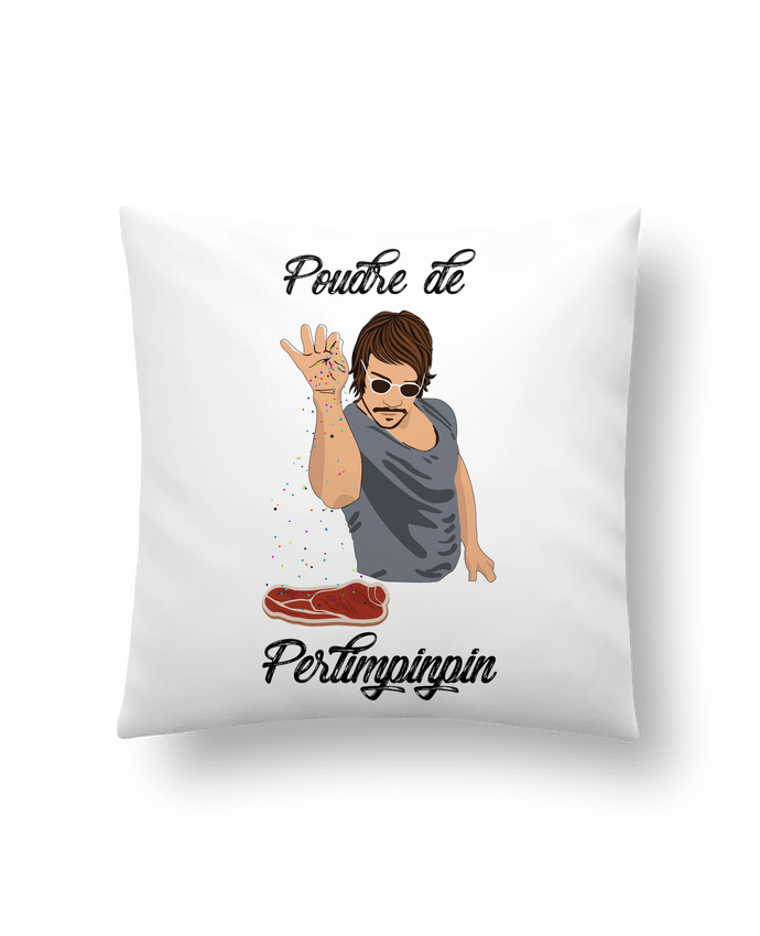 Cushion synthetic soft 45 x 45 cm Poudre de Perlimpinpin VS Salt Bae by tunetoo