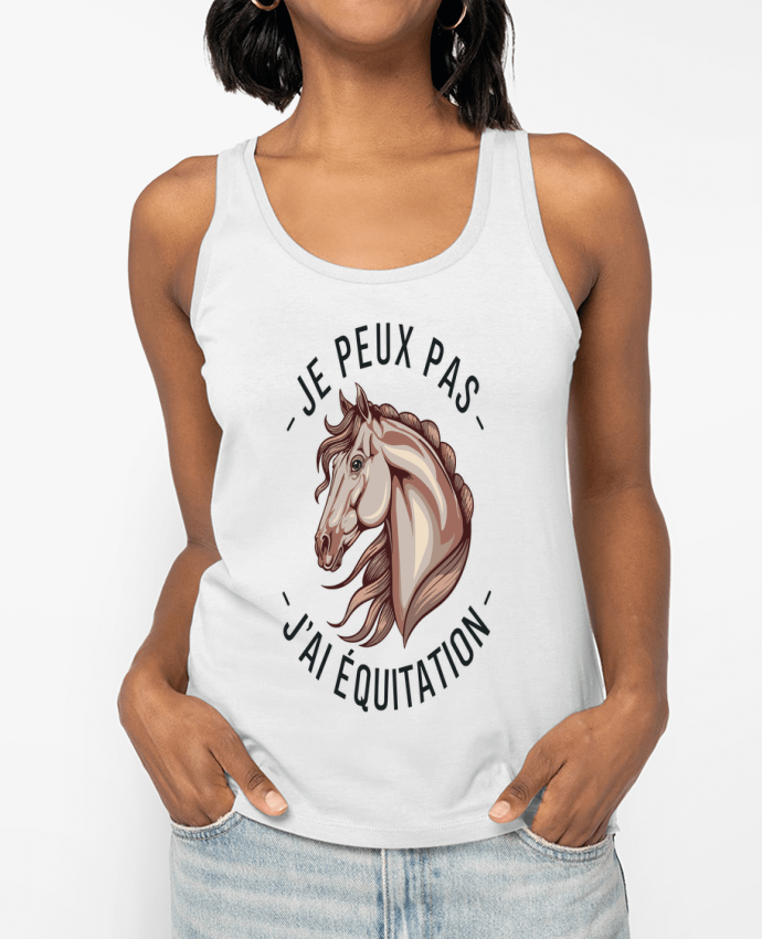 Débardeur je peux pas j'ai équitation Par bwilfy