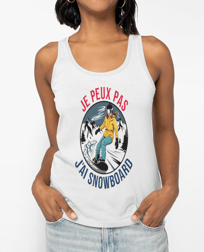 Débardeur je peux pas jai snowboard Par bwilfy