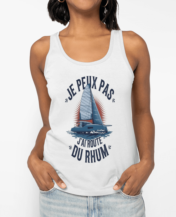 Débardeur je peux pas j'ai route du rhum Par bwilfy