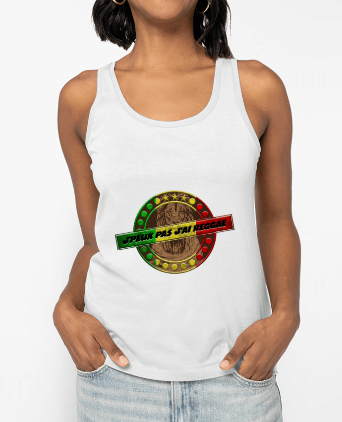 Débardeur j'peux pas j'ai reggae Par logo graph