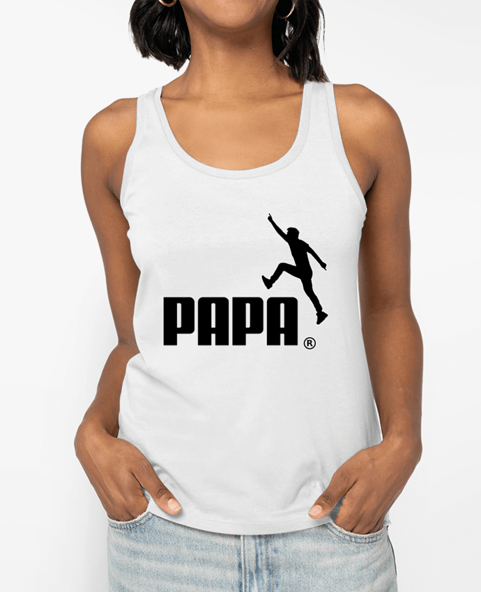 Débardeur Papa noir Par JYR Studios