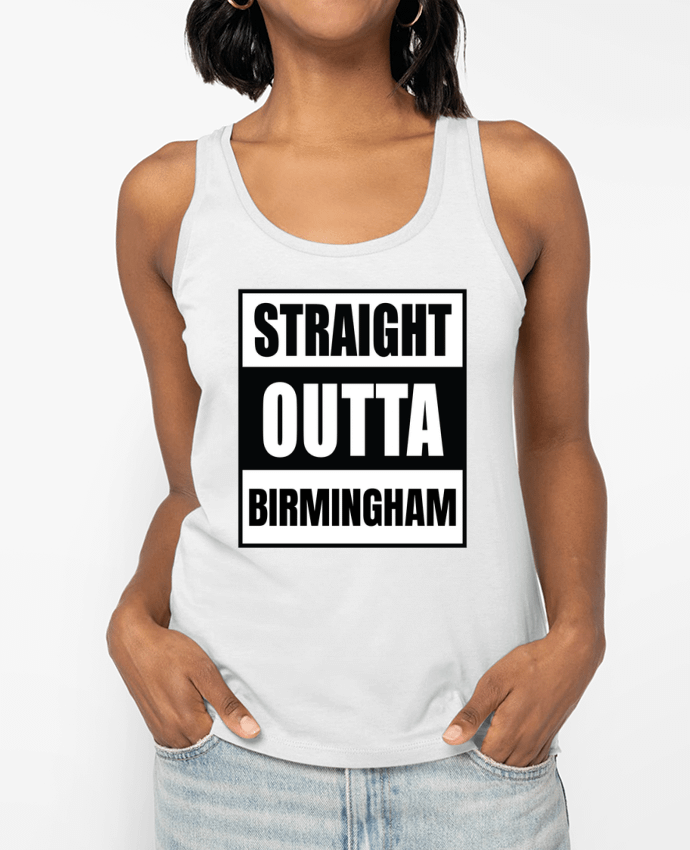 Débardeur Straight outta Birmingham Par Cheerocki