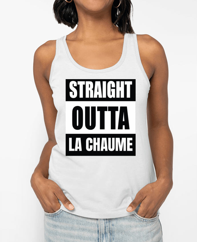 Débardeur Straight outta La Chaume Par Cheerocki