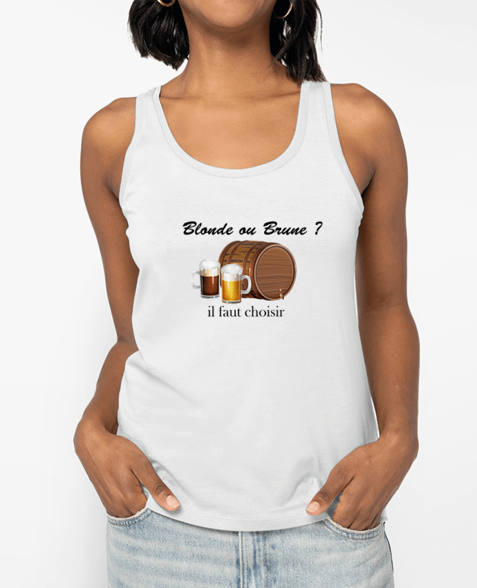 Débardeur Blonde ou Brune ? il faut choisir Par Frenchydesign