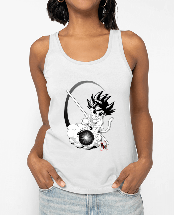 Débardeur Goku Dark Par Viko Tattoo