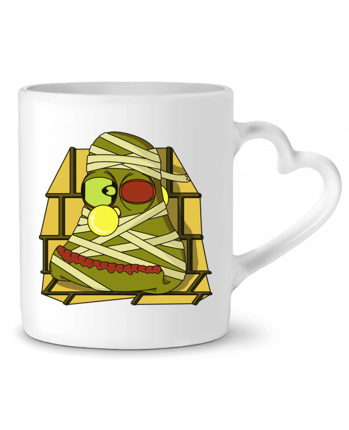 Mug coeur DEAD LANGUAGES par Santiaguen