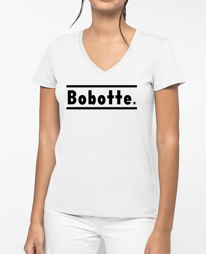 T-shirt femme col V Bobotte par WBang