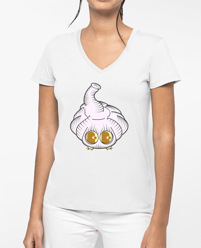 T-shirt femme col V BITE par Santiaguen