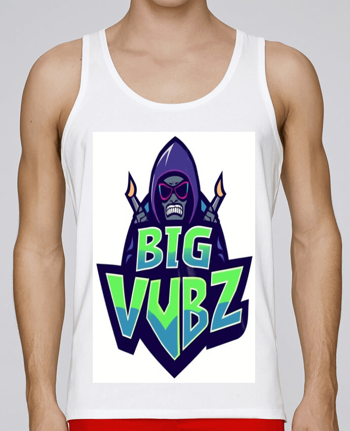 Débardeur homme BIG VYBZ par DANCY VYBZ 100% coton bio