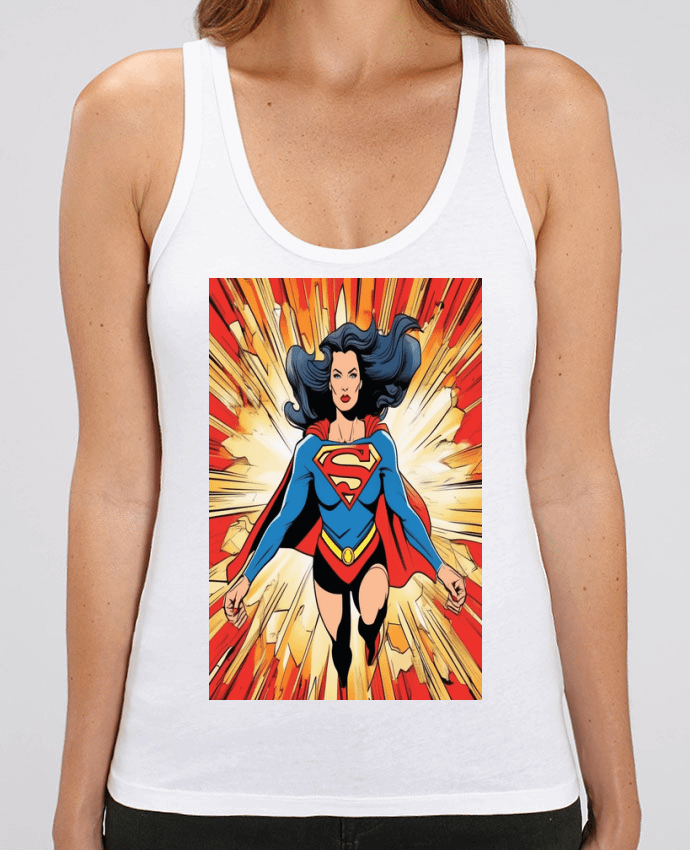 Women Tank Top Stella Dreamer Super Woman moderne Par guyzd